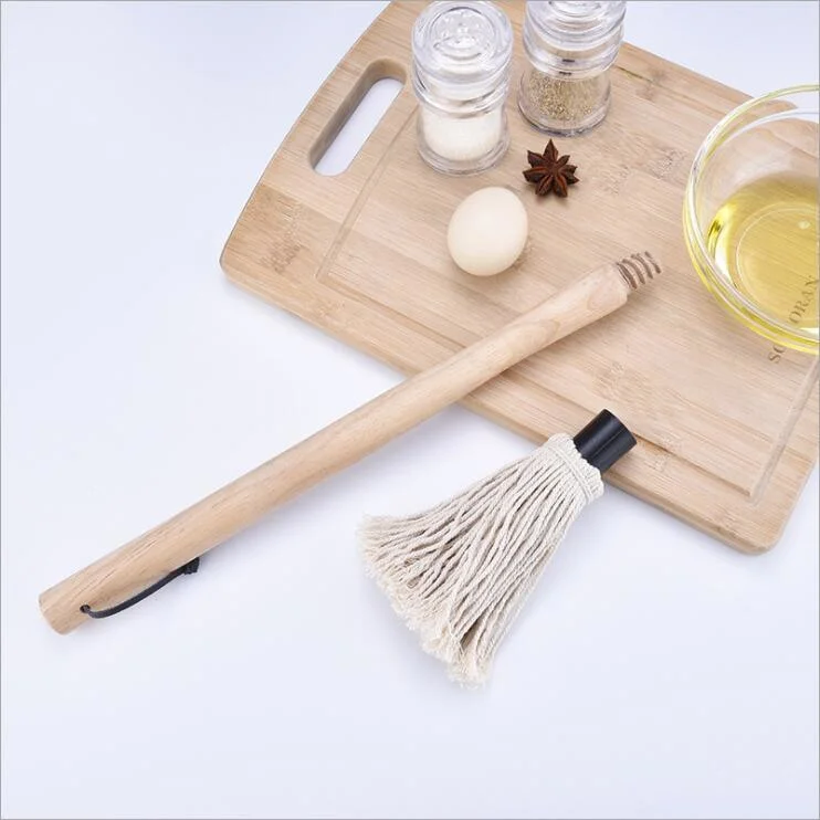 BBQ Sauce Basting Pinsel - Cotton Grillen, Braten Mop Brush Grillen Werkzeug Wbb15692