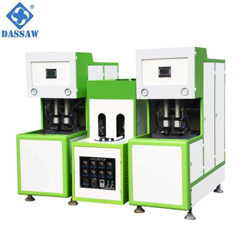High quality/High cost performance 2 Cavity 10 Liter Semi Automatic Plastic Pet Extrusion Injection Stretch Bottle Blowing Molding Machine for Bottle