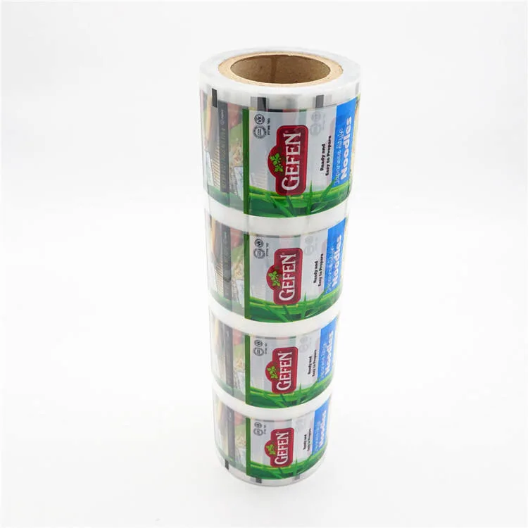 OEM_ODM Flexible Waterproof Plastic Film Pet_PP_PE Bubble Boba Tea Paper Cup Sealing Roll Film