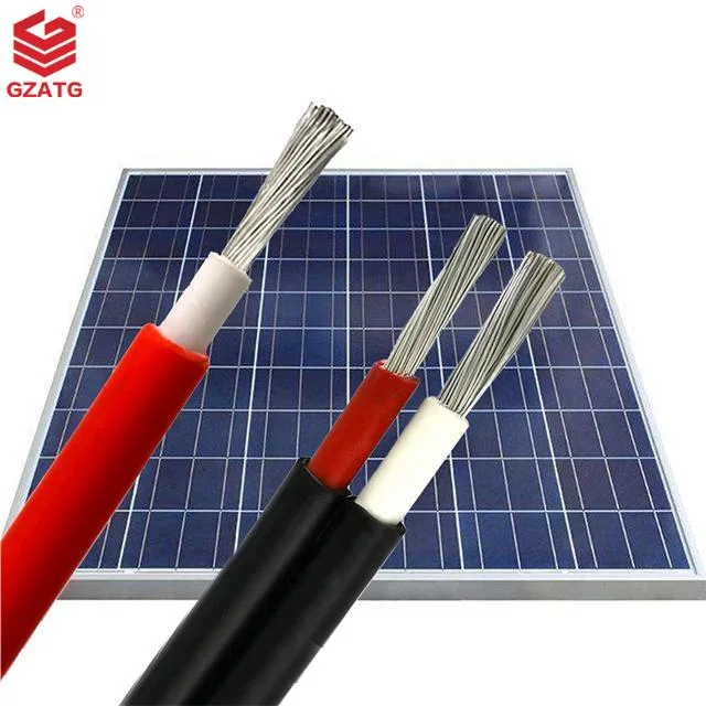 Solar cable fotovoltaico PV1-F 4/6mm llama retardante de bajo humo y. Cable de cobre estañado resistente al fuego sin halógenos
