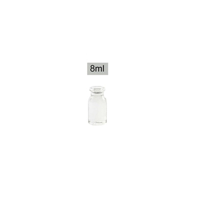 زجاجة زجاجية مصبوبة كأمبر شفاف سعة 20 مل زجاجات حقن USP النوع I، II، III CE