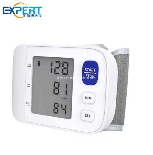 LCD Customizable Sphygmomanometer Price Digital Automatic Bp Machine Wrist Blood Pressure Monitor