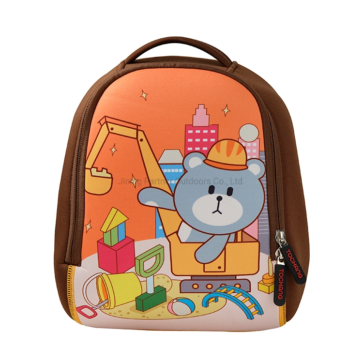 Mochila impermeable duradera Popular caliente mochilas al aire libre Los niños de dibujos animados Cute Animal Schoolbag Mochila para niños