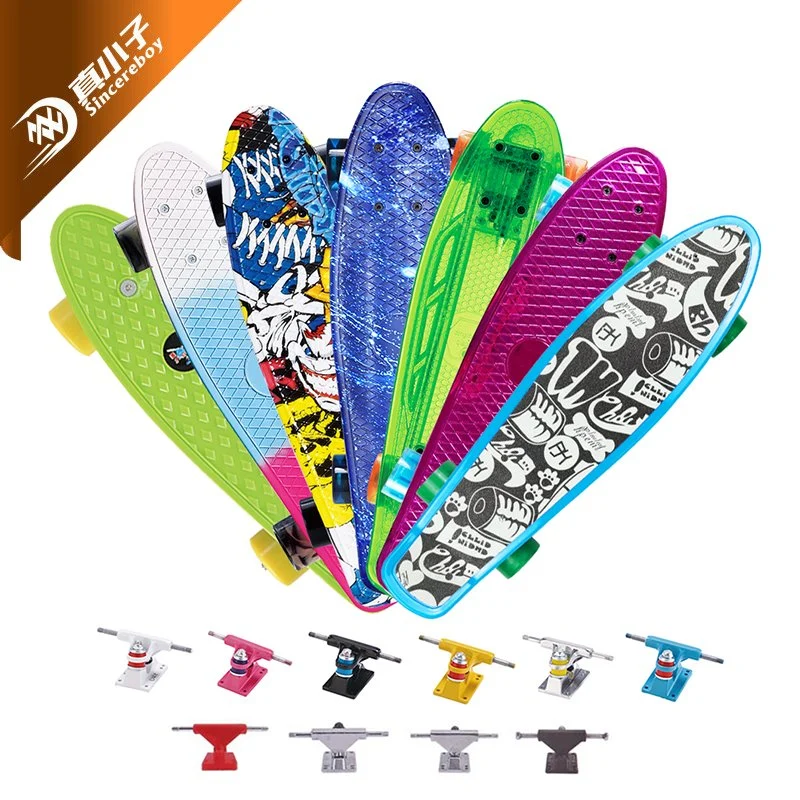 Wholesale Customized 4 Wheels Plastic Penny Skateboard