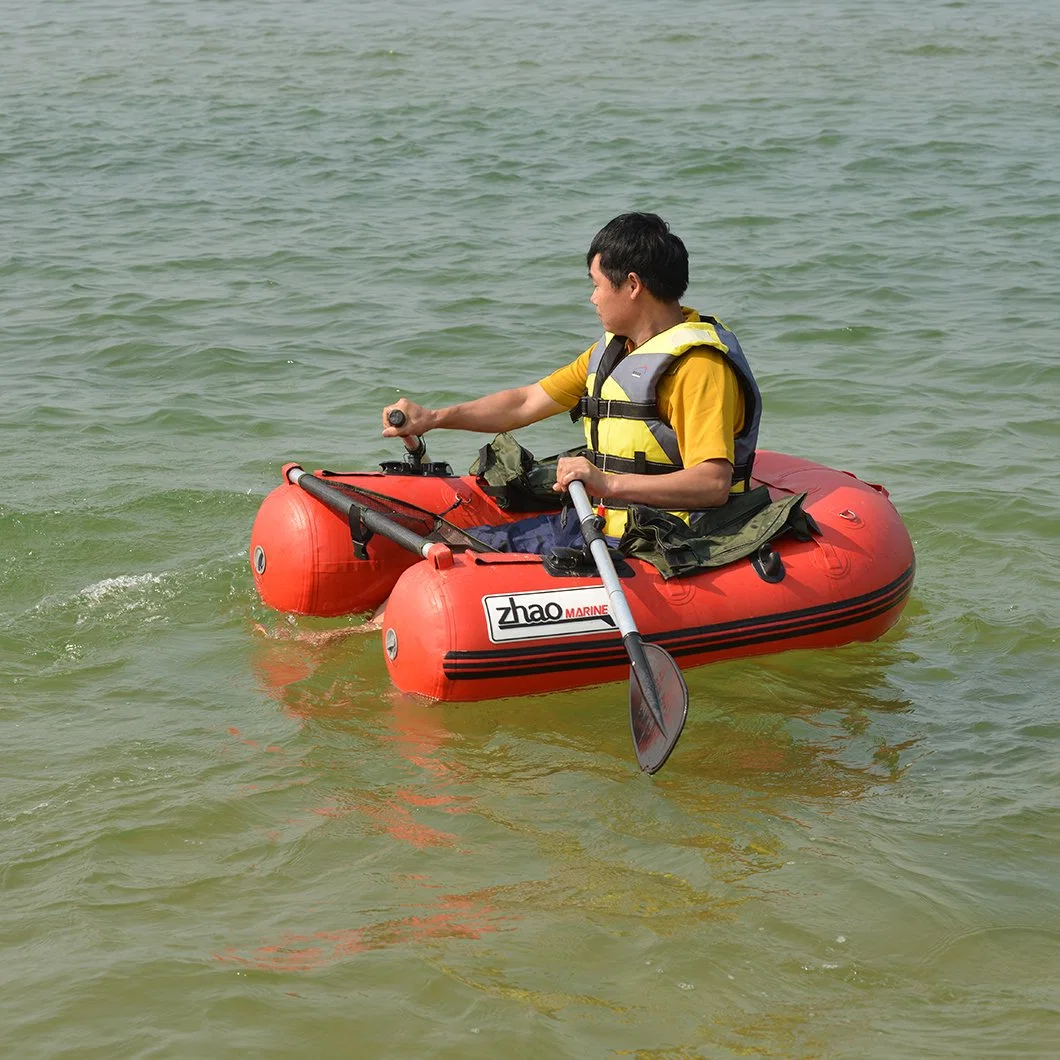 2021 CE New Model China Amazing Drivability PVC Hypalon Aluminium Floor Portable Rowing Inflatable Sport Boat