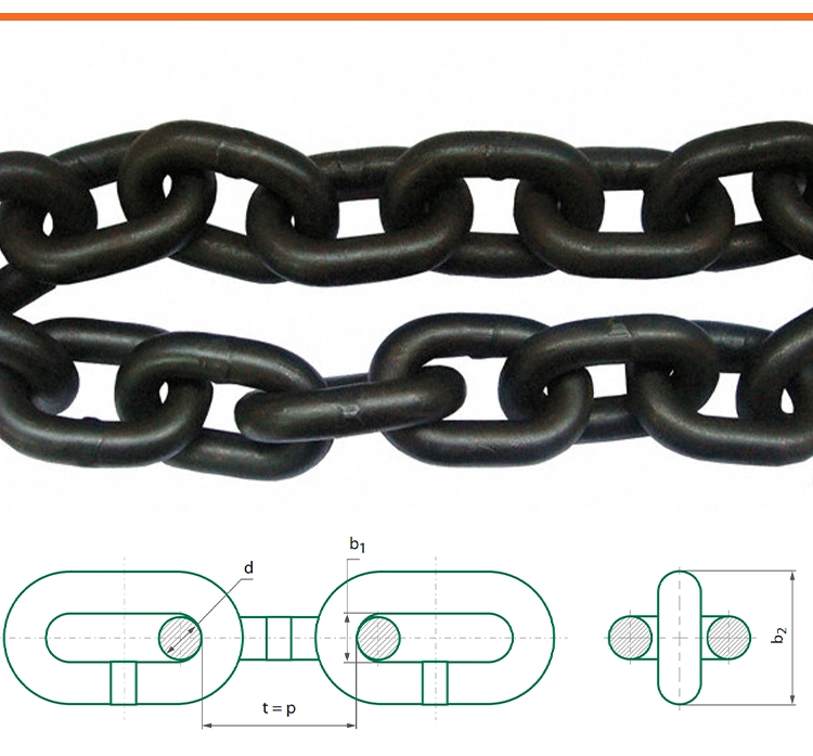 Industrial Use DIN22252 18mm Mine Link Steel Chain Wholesale/Supplier