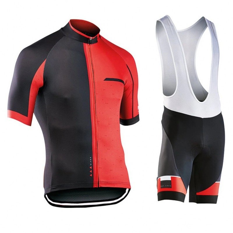 Equipo OEM de secado rápido conjunto Mens Impresión por sublimación de ciclismo ropa Camiseta Jersey Ciclismo superior el desgaste de bicicletas