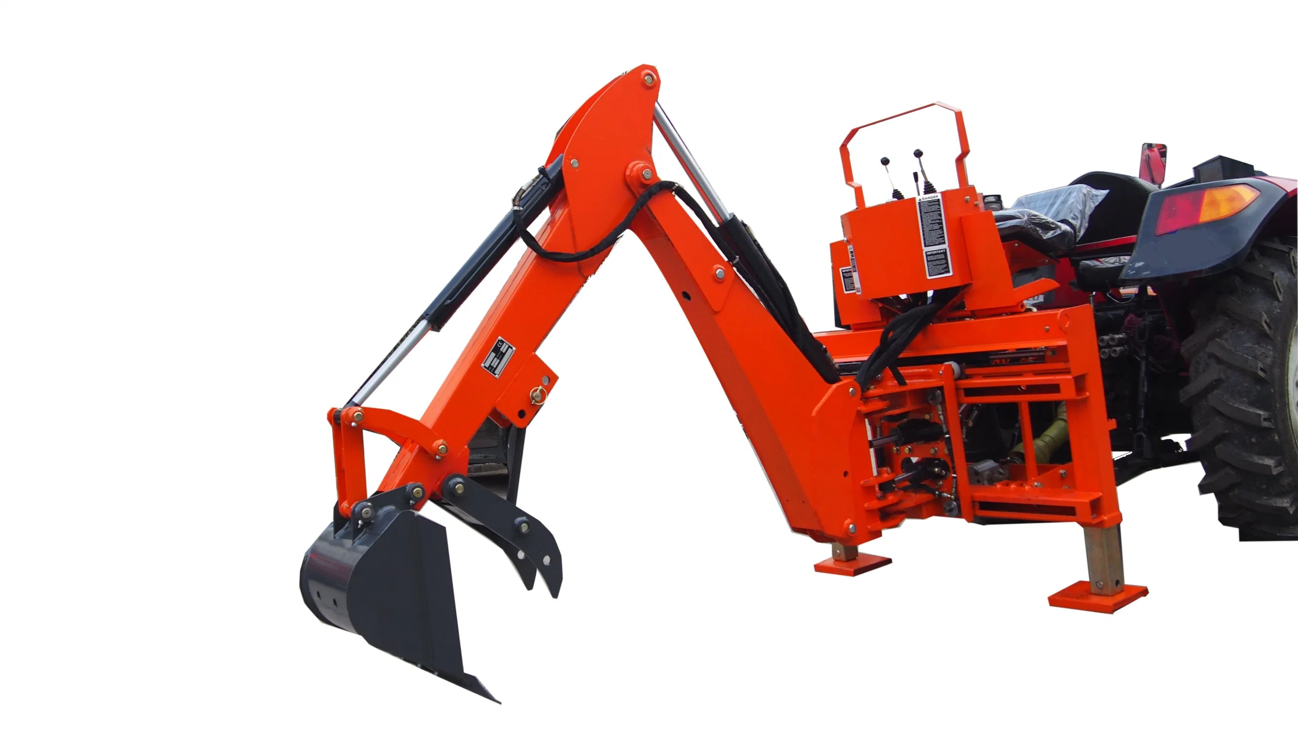 Farm Machine Tractor Backhoe Towable Backhoe, Side Shift Backhoe Hot on Sale