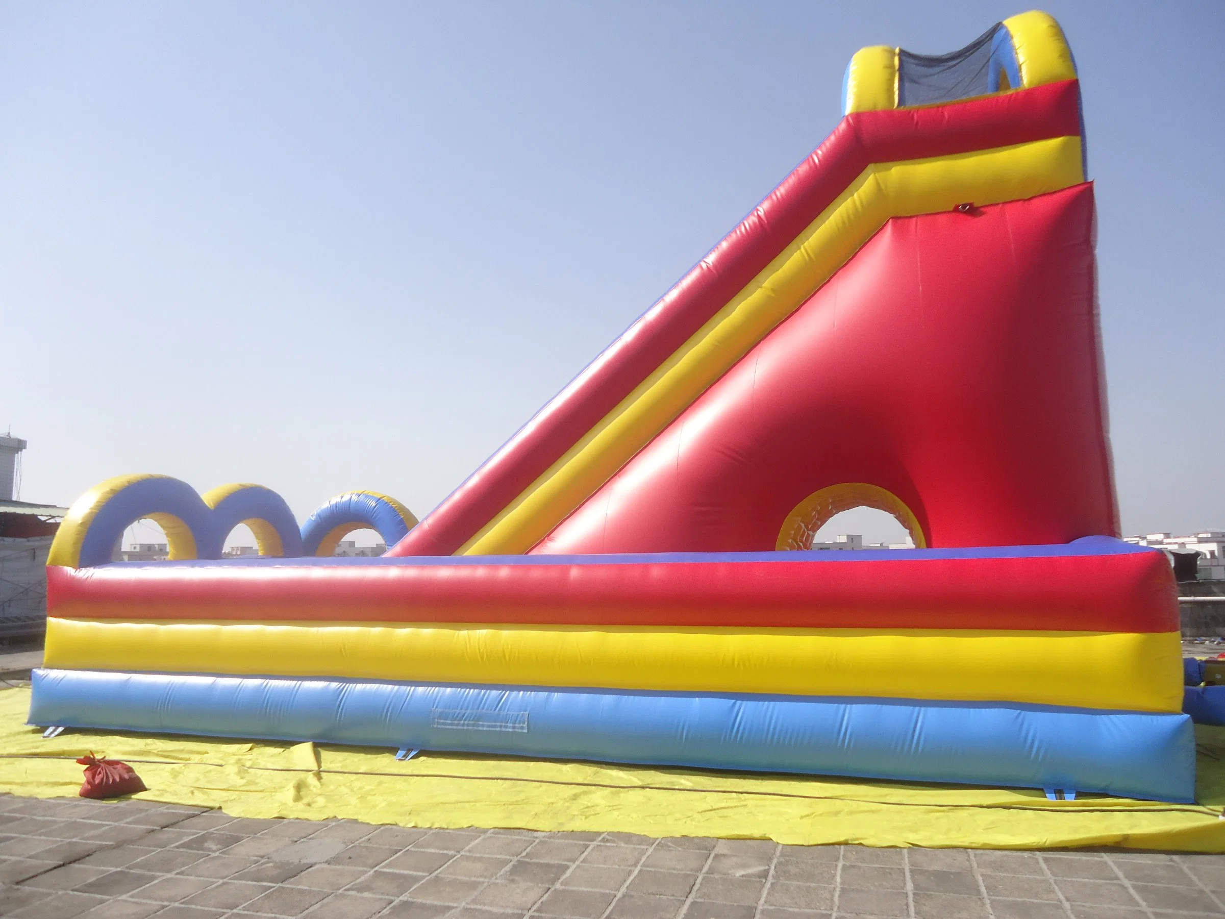 Indoor Outdoor PVC Tarpaulin Inflatable Playground Slide