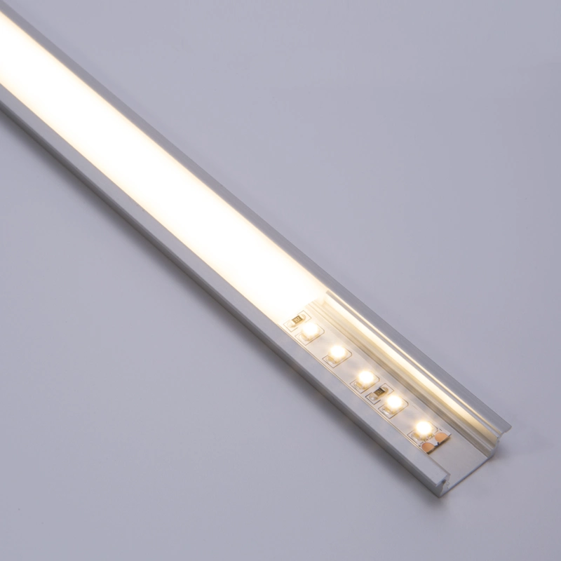 Alu2308 Recessed Extruded U-Shaped 6063 LED Strip Aluminum Extrusion with PMMA/PC Cover Apply to Indoor