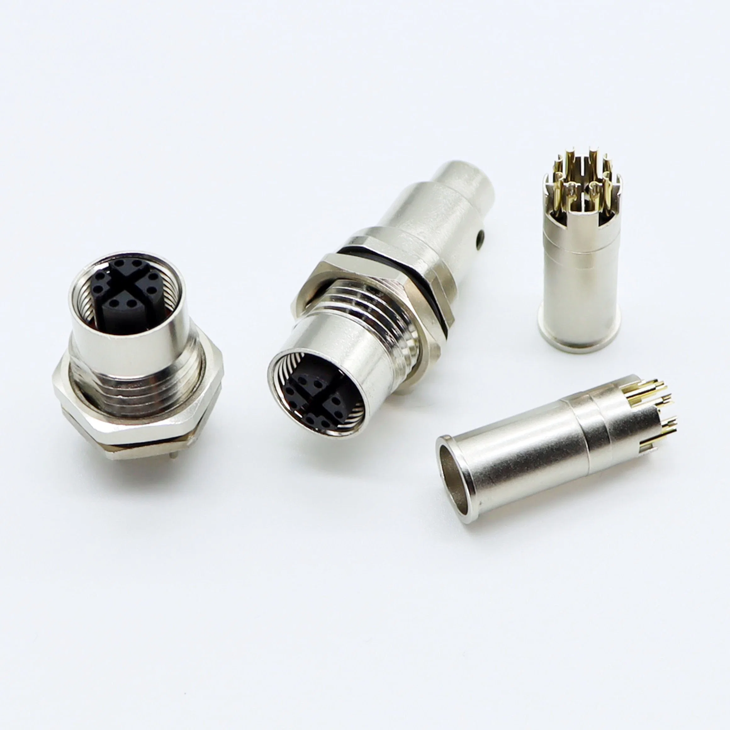 M12 Plug Accessories Metal Rubber Core Sensor