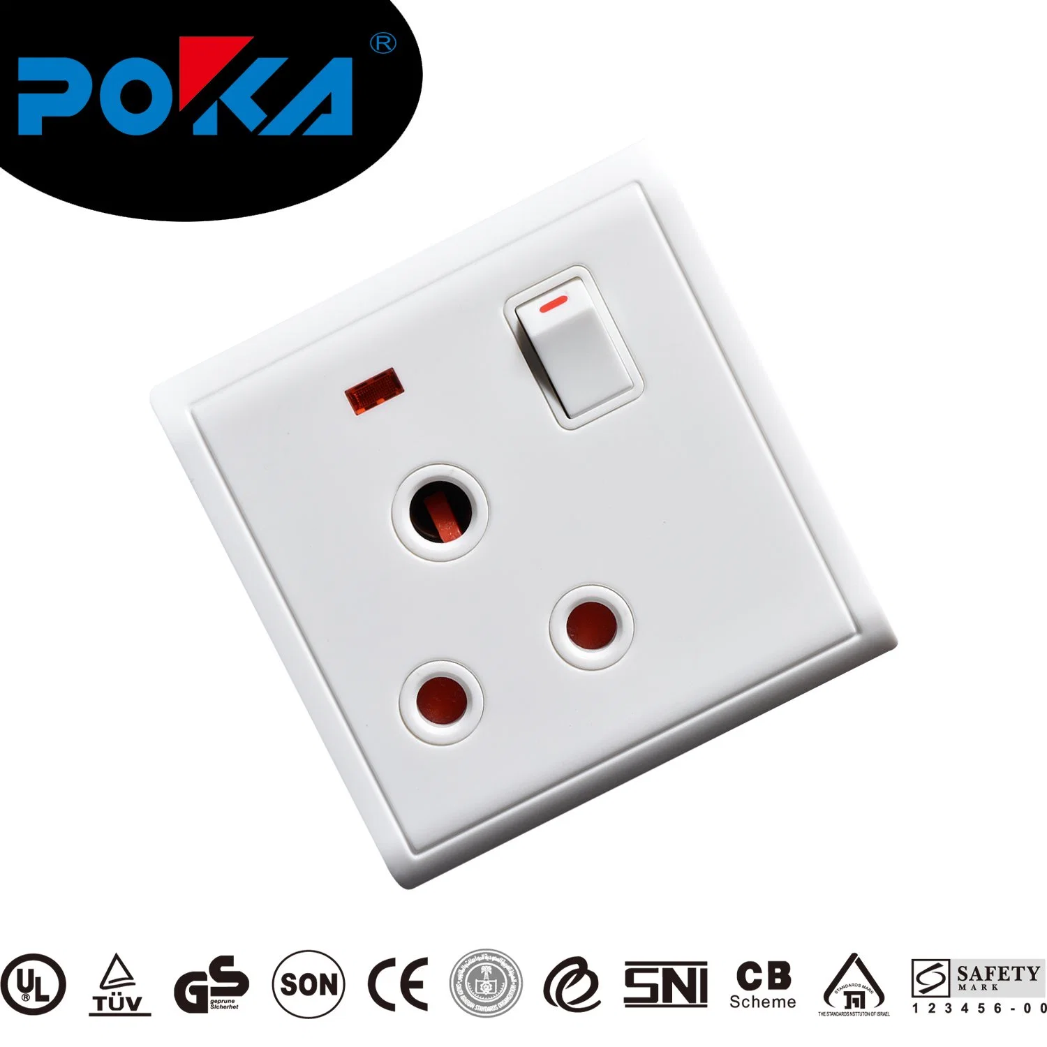 32/20/16A Power Universal Socket Dimmer Switch with Fixing Screws