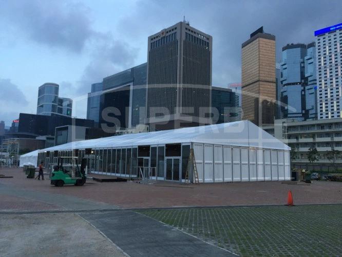 600 People Structure Tent for Beer Festival / Inside View