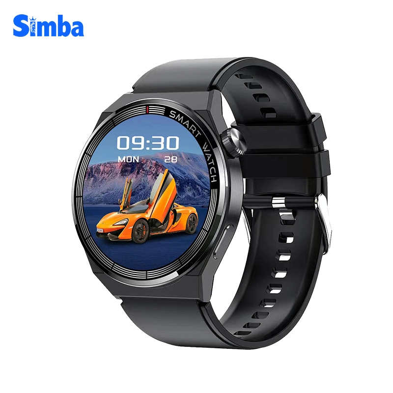 Black Touch Watch Smart Wearable Devices Health Monitor Sports Watch Phone