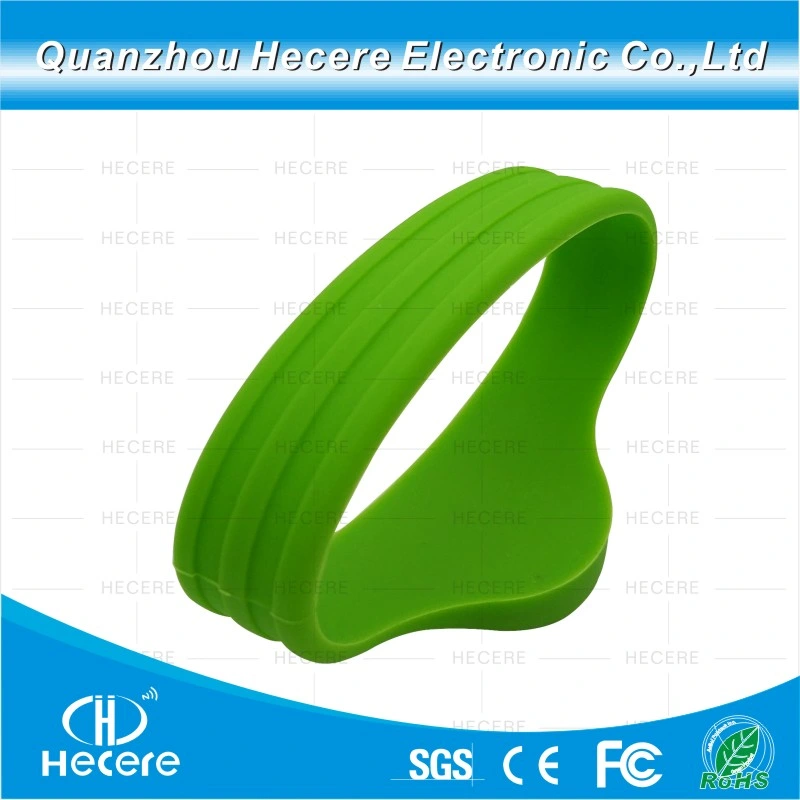 Newest 100% Eco-Friendly Silicone Waterproof RFID Wristband Bracelet