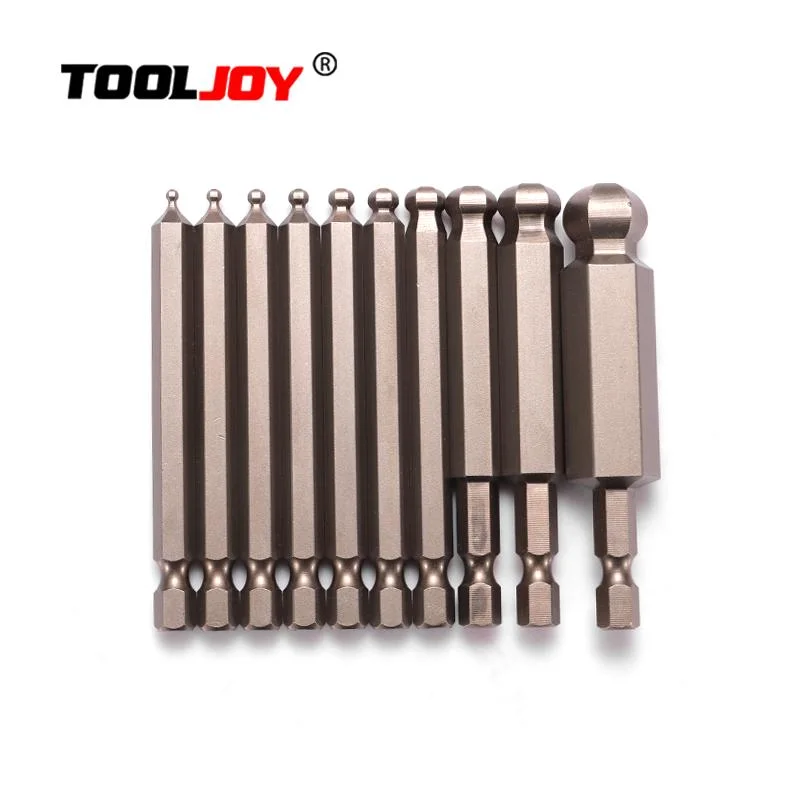 Factory Wholesale/Supplier S2 Steel Magnetic Hex Shank 50mm Tt30 Screwdriver Bit