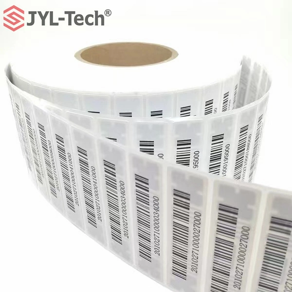 Custom Chip Size UHF RFID Paper Apparel Tag