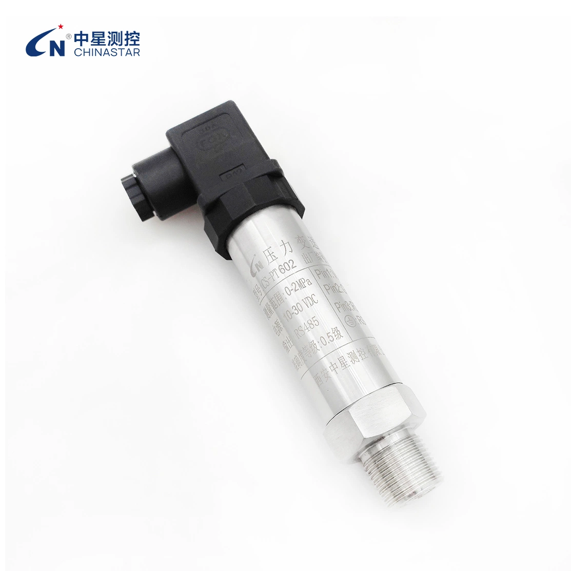 La resistencia del sensor de presión de células de silicio transductor Bus RS485 y salida de protocolo Modbus 4.5-30V CC Fuente de alimentación