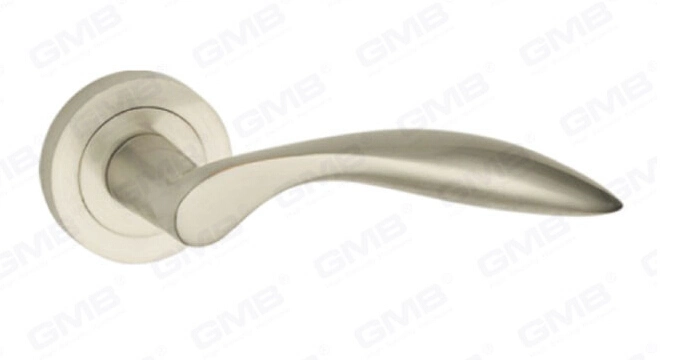 Mortise Door Lock/Zamak/Zinc Alloy/Aluminum Door Handle with Round Rosette (Z01033)