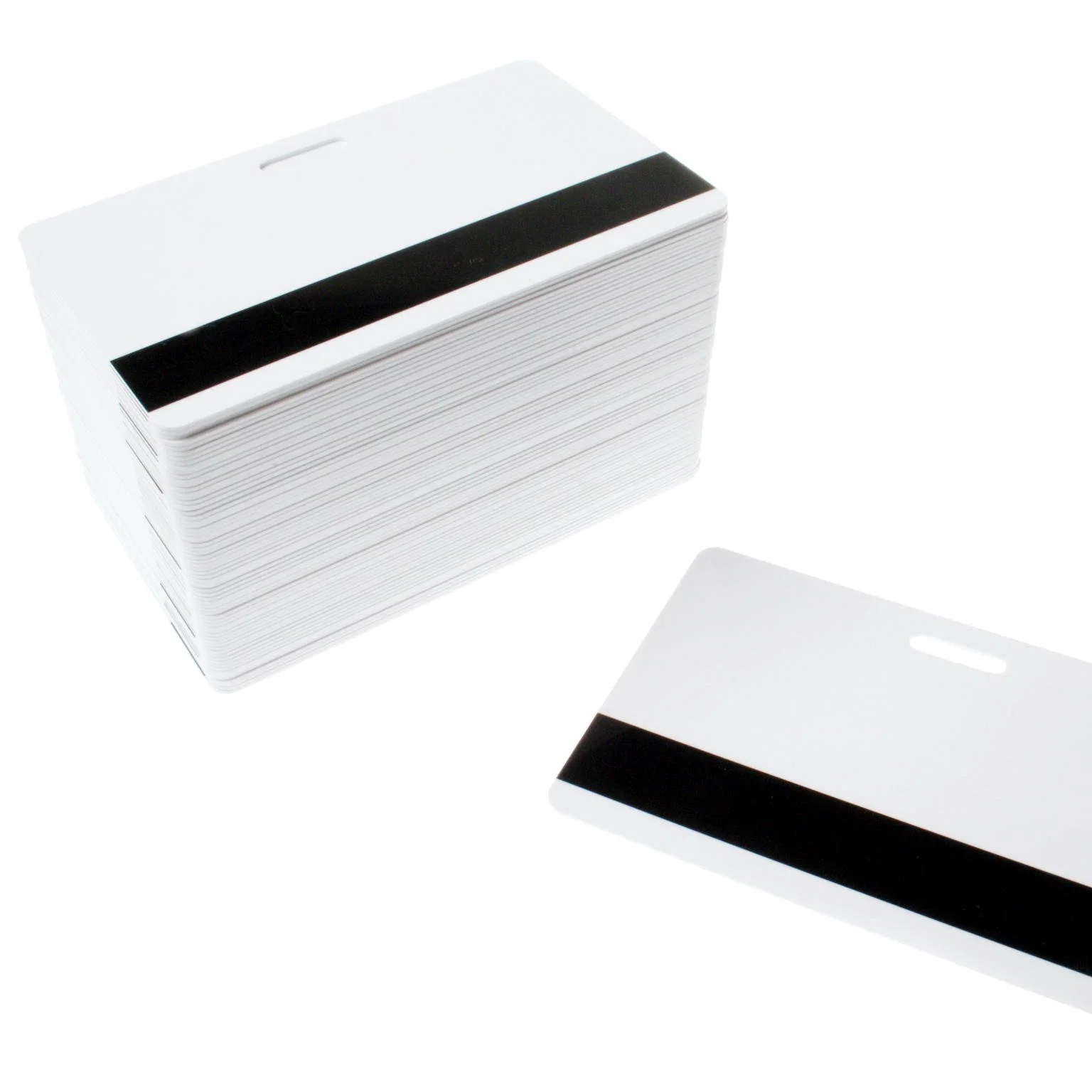 2750OE 12.7mm Wide Black Magnetic Stripe PVC Blank Card