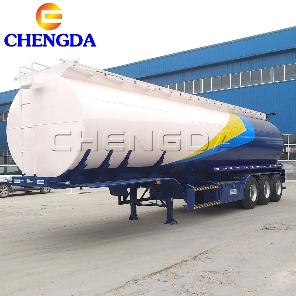 Tri-Axle 45000 Liters Diesel Oil Fuel Tanker Tank Semi Trailer