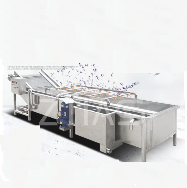 Línea de montaje de esterilización a baja temperatura de la bolsa de alimentos de la máquina de limpieza automática