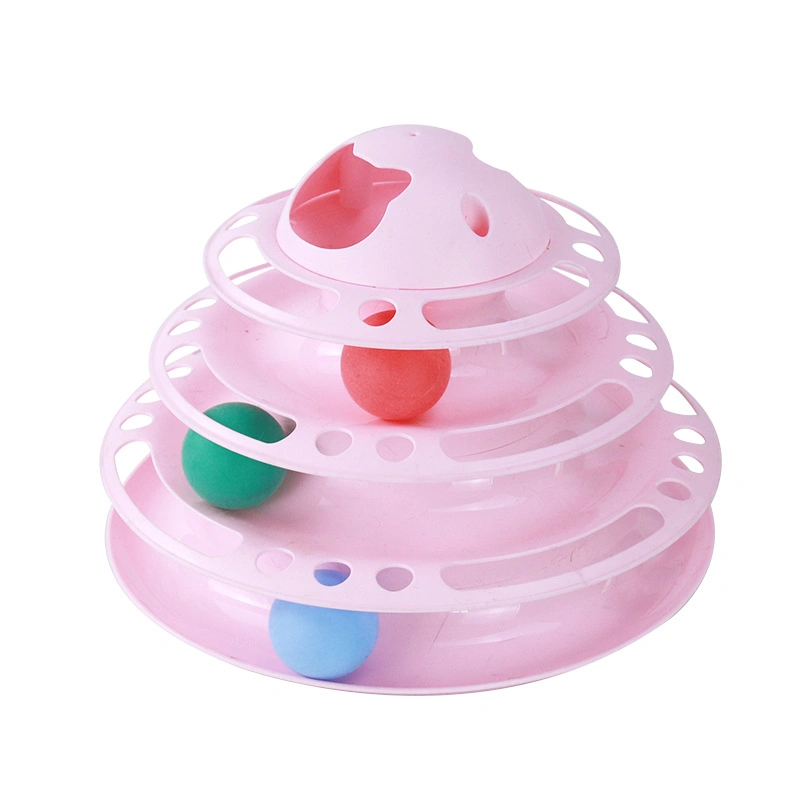 Juguete Four-Tier Pet Cat tocadiscos juguetes educativos