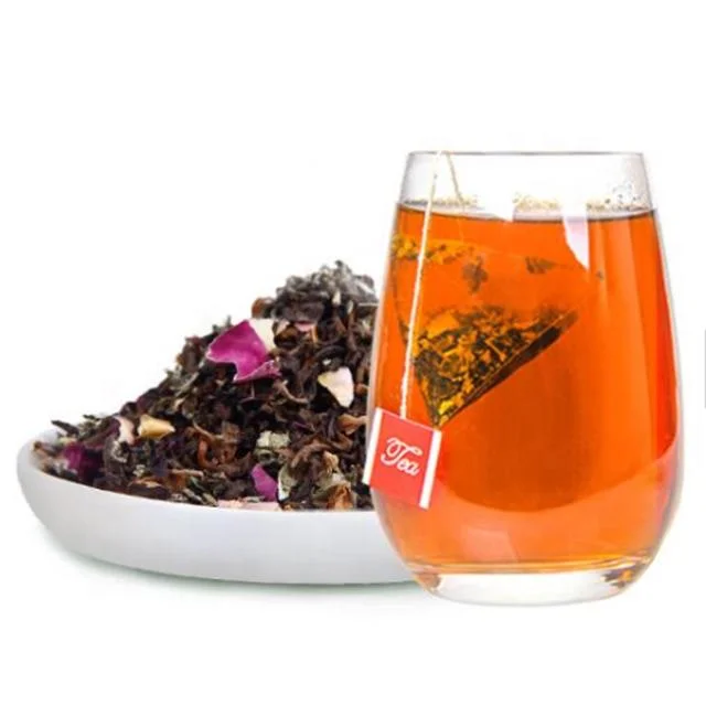 Chino OEM PU' Er Rosas Flora de hierbas té de la desintoxicación de belleza para la Piel El té negro