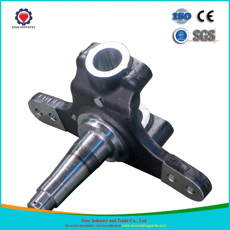 Ductile Iron Carbon/Alloy Steel Casting Auto/Car Parts Truck Steering Knuckle Accessories Customized Mechanical Componentscastings for Vehicle Chassis System