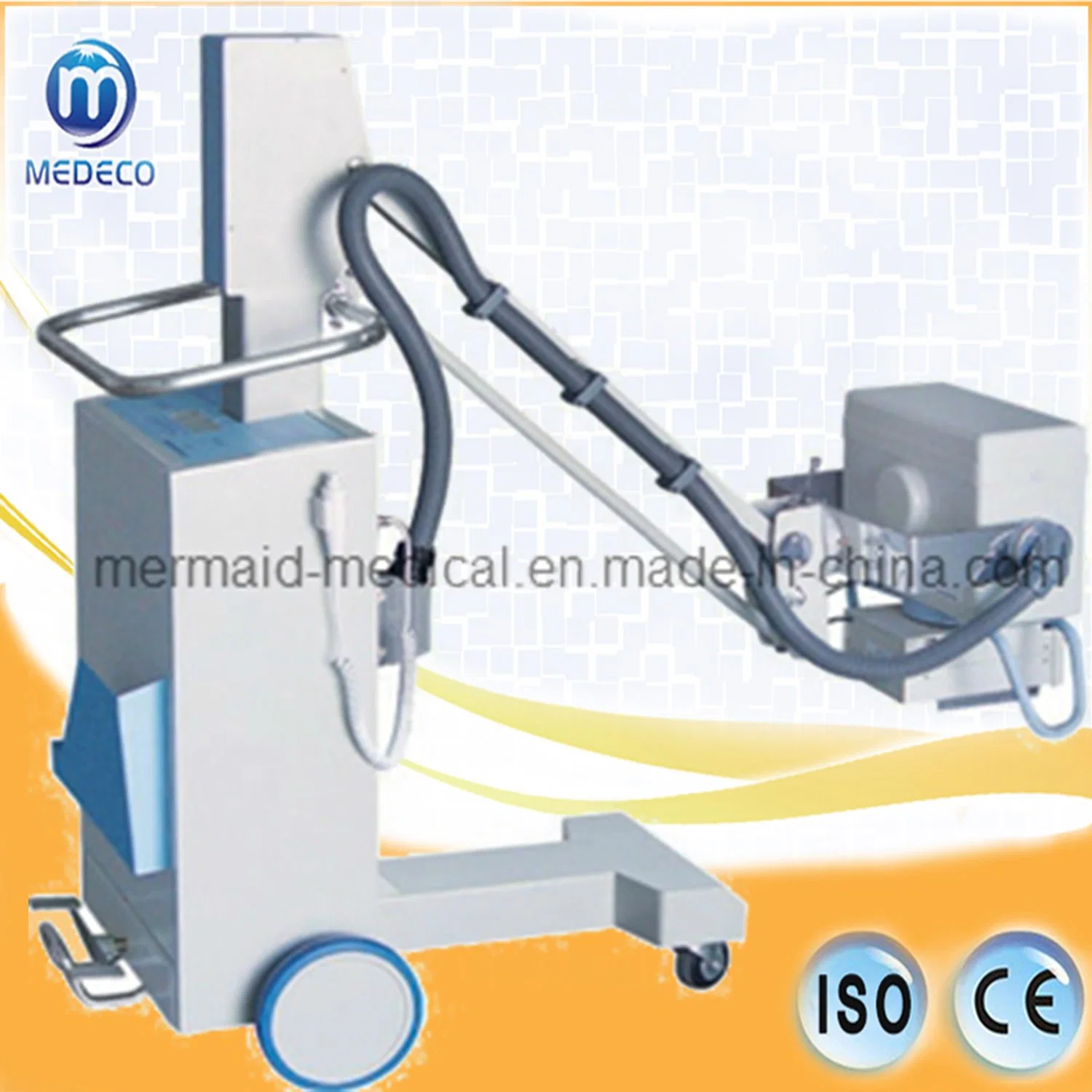 Medical X-ray Machine Mex112 High Frequency Digital Mobile C-Arm System, High-Voltage X-ray Generator