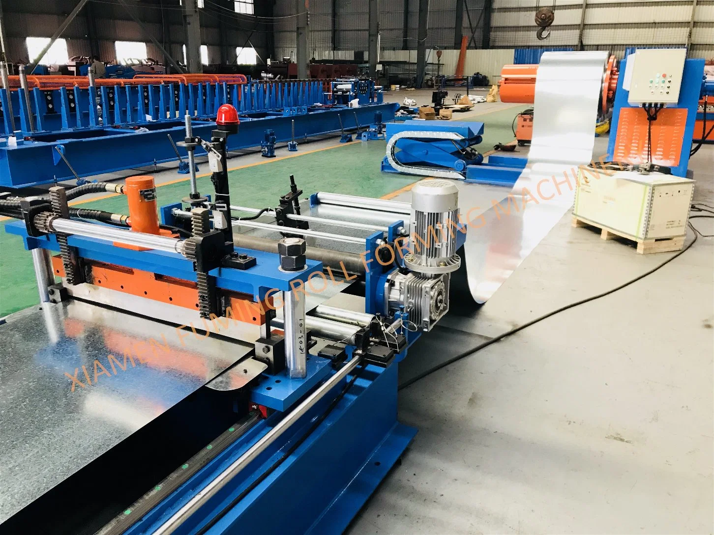 Roll Forming Machine for Width Adjustable Ridge Cap Profile