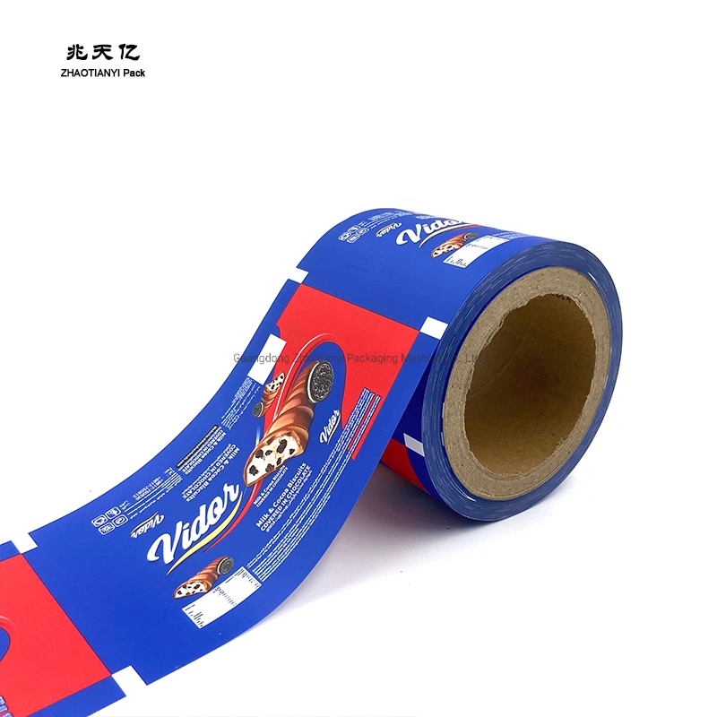 Heat Sealing Automatic Packaging Film Roll Clear Plastic Food Packaging Film for Cookies/Candy