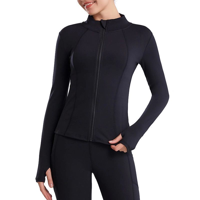 Yoga Wear for Adults Most Popular High quality/High cost performance  Women Running Jacket