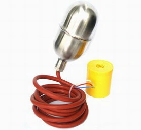 Rubber or PVC Material Cable Stainless Steel Mercury Float Switch