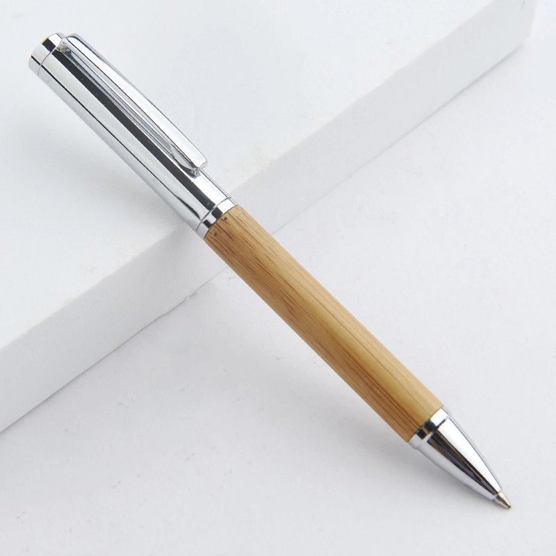 High quality/High cost performance  Recycled Bamboo Eco-Friendly Personalized Promotional Ball Point Pen