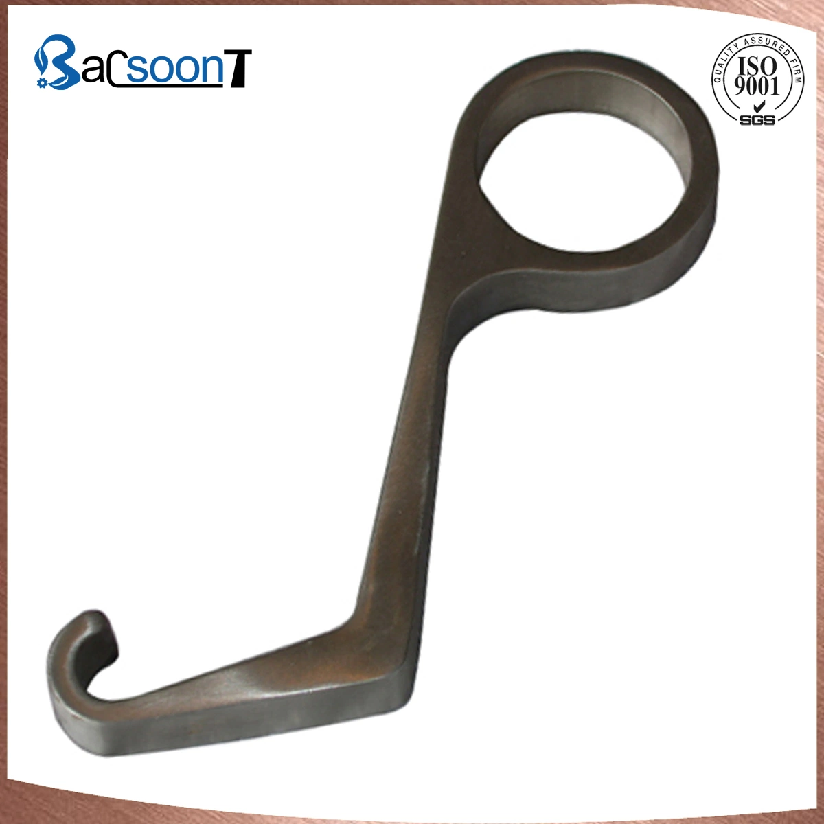 Steel/Stainless Steel/Carbon Steel Lost Wax Casting Hook with Sandblasting/Galvanized