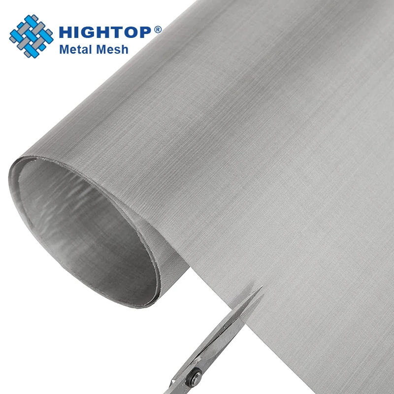 200 Micron Net Plain Weave Stainless Steel Wire Mesh Screen with ISO9001 System