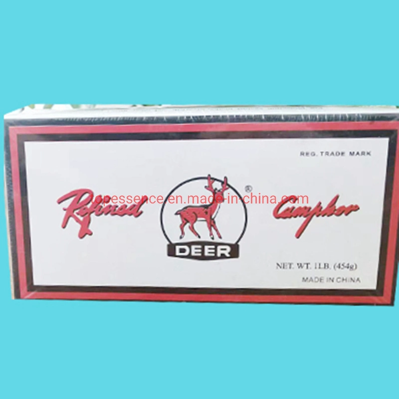 Tabletas de alcanfor de la marca Deer para uso diario