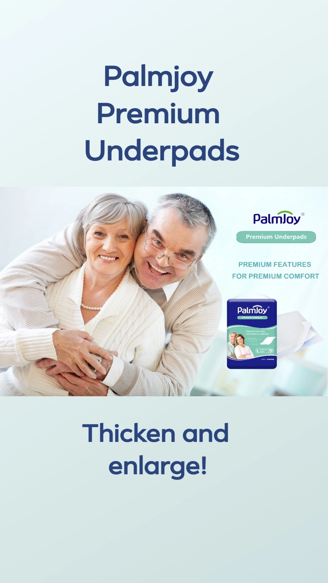 Palmjoy Premium Underpads Adult Pads Disposable Adult Pads