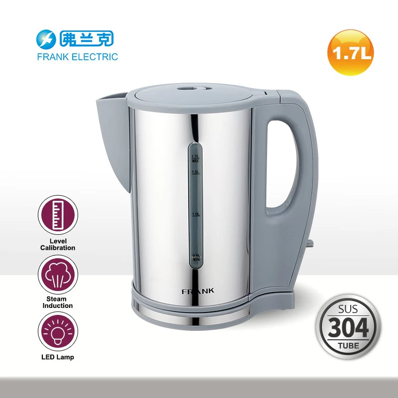 1.7L Cordless Kettle LFGB Approve for Home and Hotel