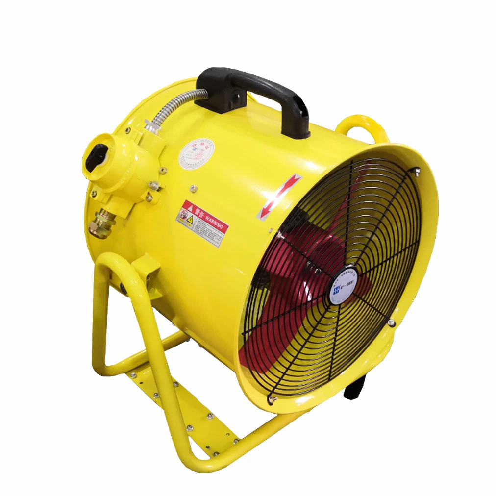 Ventilador axial portátil de 300 mm para uso industrial