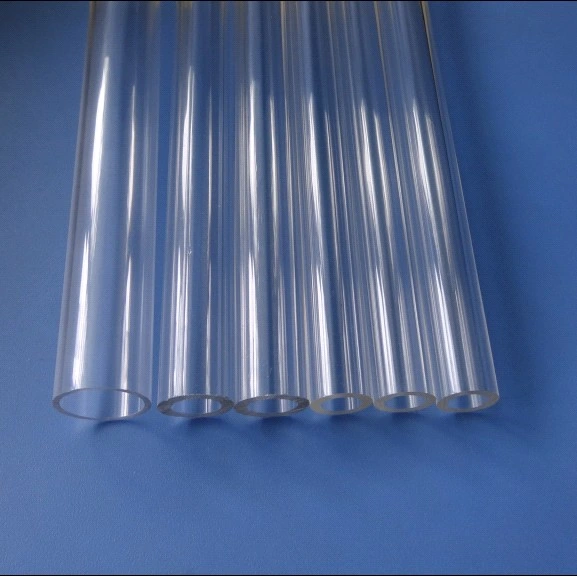 Transparent Thick Plexiglass Pipe Clear Acrylic Tube for Decorations