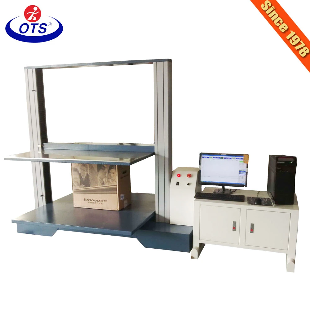 Computer Corrugated Cardboard Package Carton Box Compression Test Machine Price