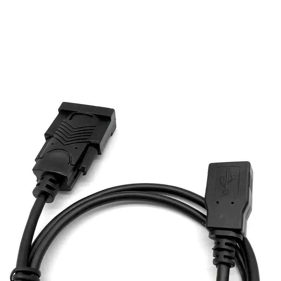 Chicote Elétrico do tempo de vida longa dB 9 pinos RS232 Conjunto do Cabo Adaptador USB para o programa