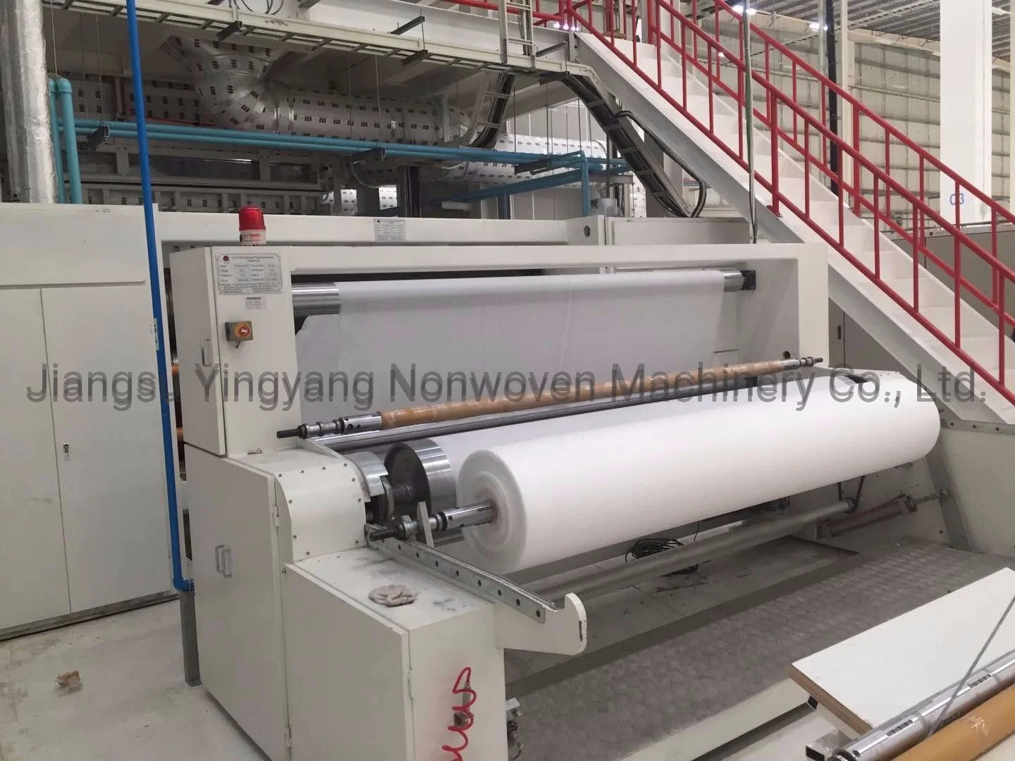 Double Beam Ss PP Spunbond Nonwoven Fabric Production Line Spun Bond Ss Nonwoven Machine