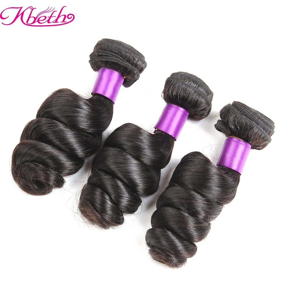 Kbeth Loose Wave Bundle 11A Brown Raw Natural Cuticle Aligned Human Deep Chinese Beautiful Girls Virgin Hair