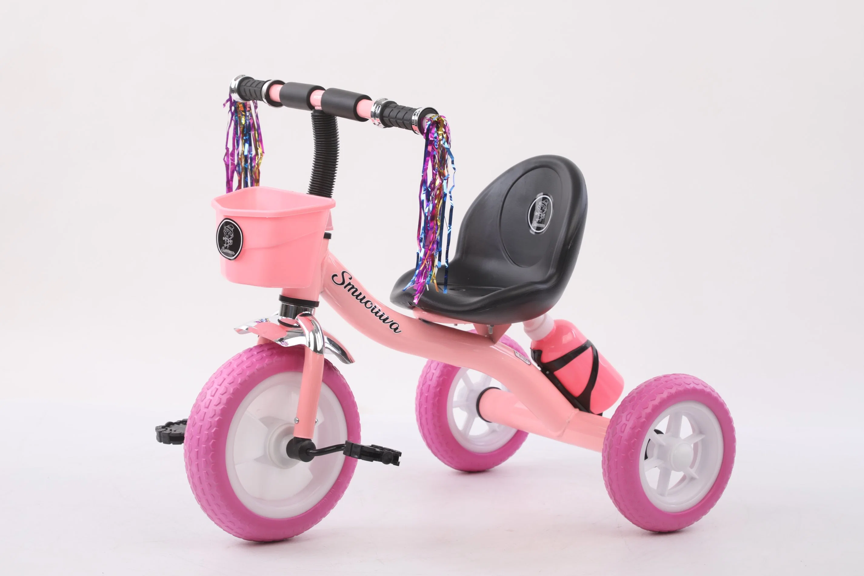 Nuevo estilo de los niños bebé Trike juguetes para bebés de plástico de los niños de tres ruedas bicicleta SL-Wj-089