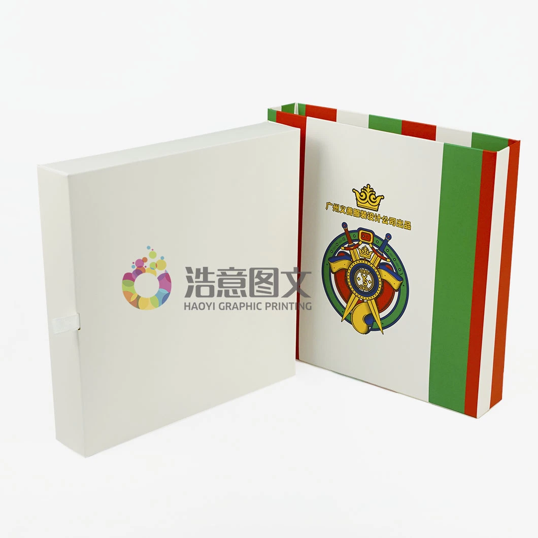 Custom Logo Wholesale/Supplier Luxury Pull-out Cardboard Box Middle Window Design