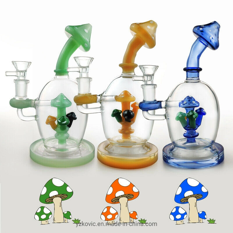 Mushroom Pot Glass Hookah Water Pipe Shisha China Wholesale Lighters