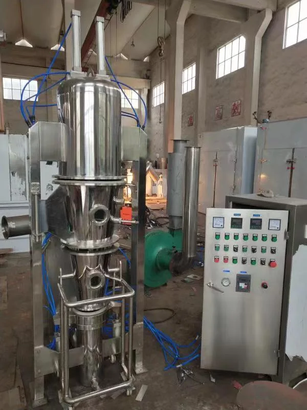 Pharmaceutical Equipment Granulator Chemical Foodstuff Coffee Drying Granulator Fluid Bed Dryer